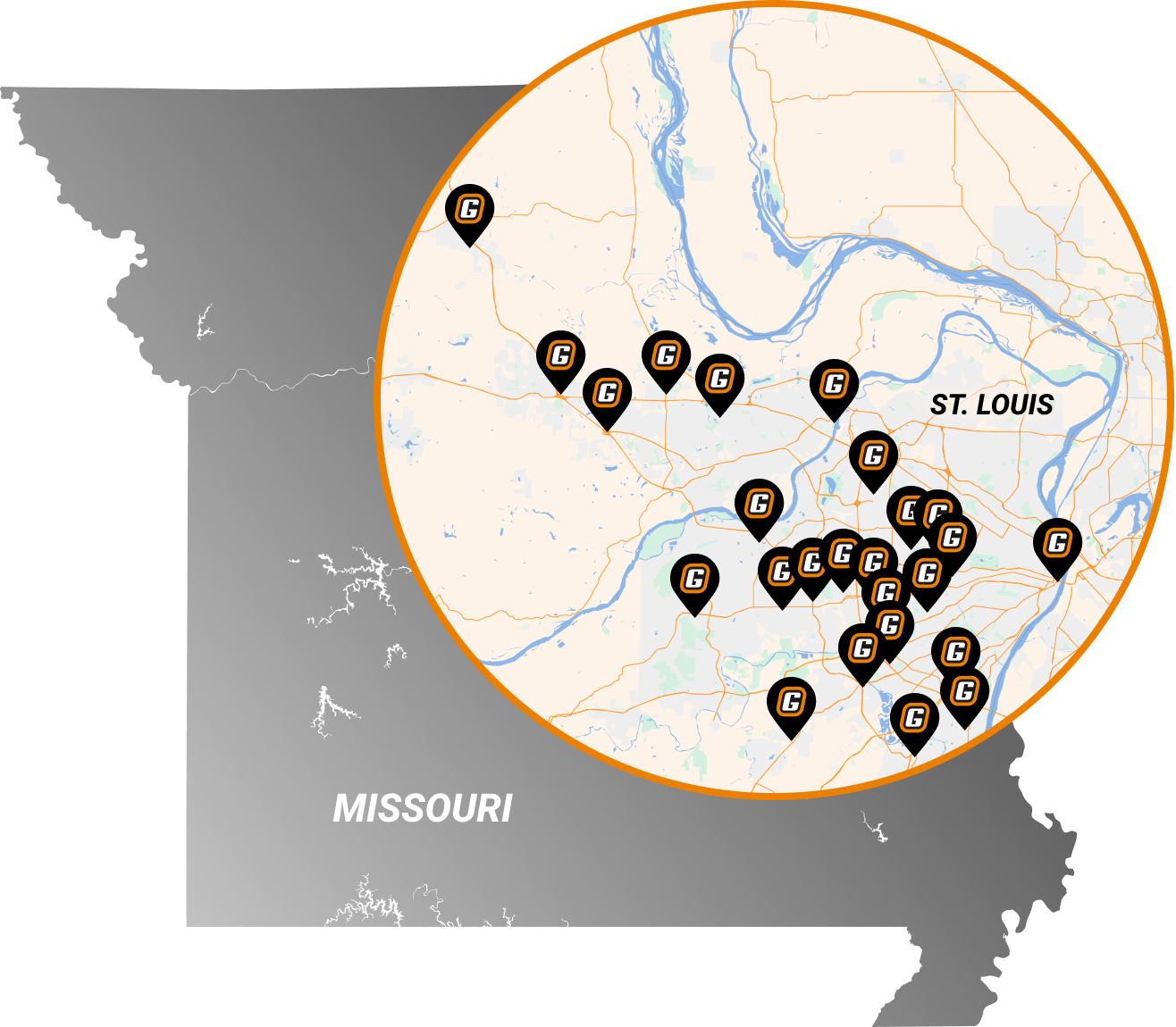 Garagezilla Service Areas